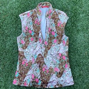 Vintage Floral Blouse